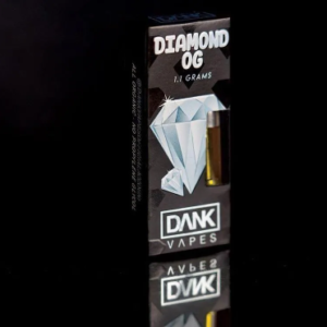 THC Vape Cartridge – Dank Diamond OG 1.1g THC Cartridge