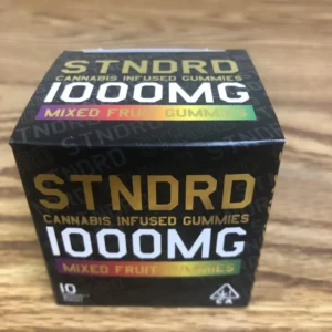 THC Gummies Australia – STNRD 1000mg Mixed Fruit Gummies